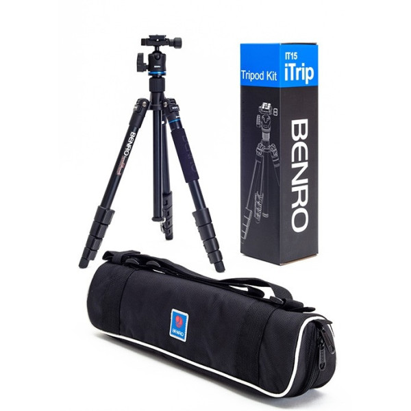 Алюмінієвий штатив (KIT) IT15 "Travel" з моноподом